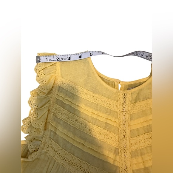 UO Willa Sleeveless Ruffle Babydoll Top Size Large - Picture 8 of 11